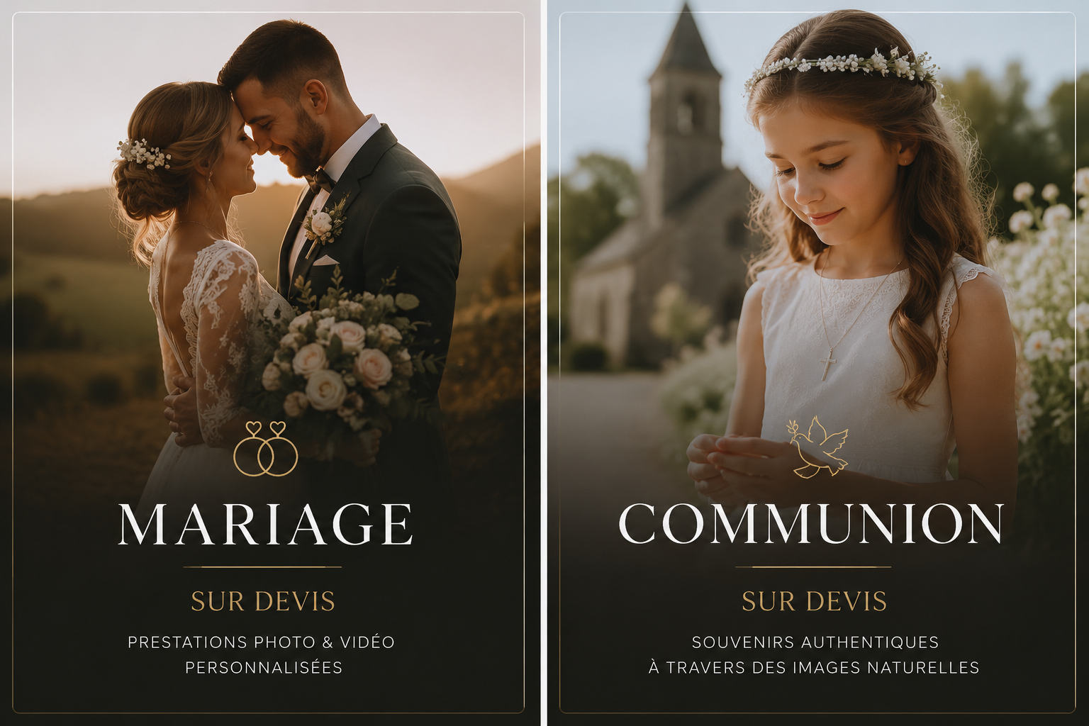 Mariage et communion photo vidéo Video’Live